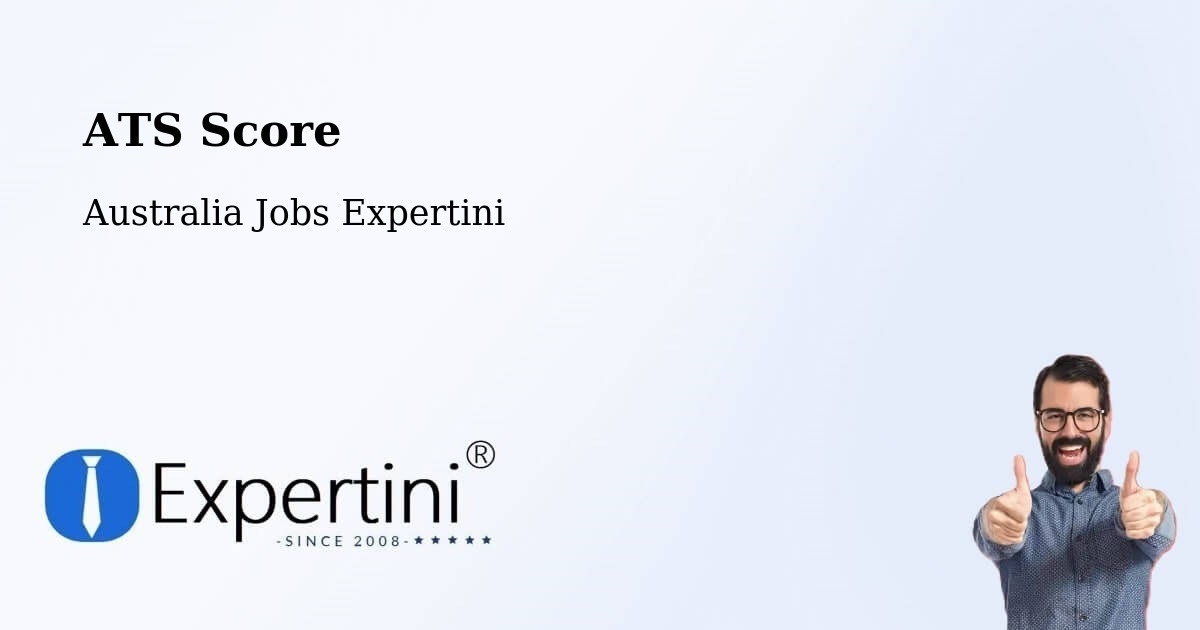 Resume ATS Score & Job Description Match Tool – Howard - Australia Jobs Expertini