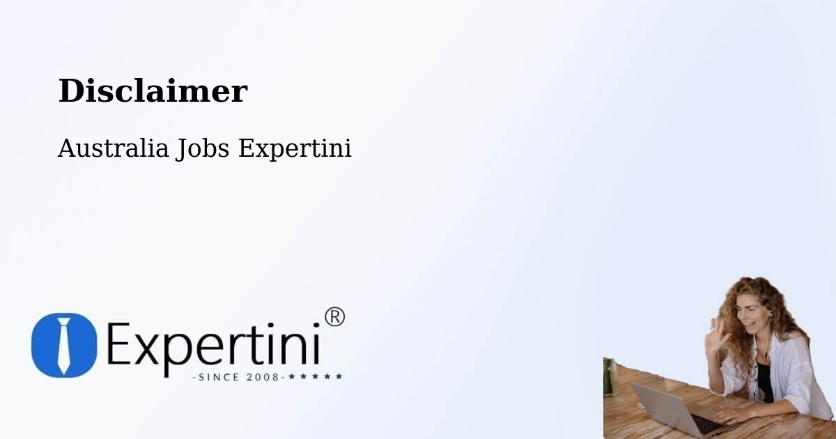 Disclaimer – Howard - Australia Jobs Expertini